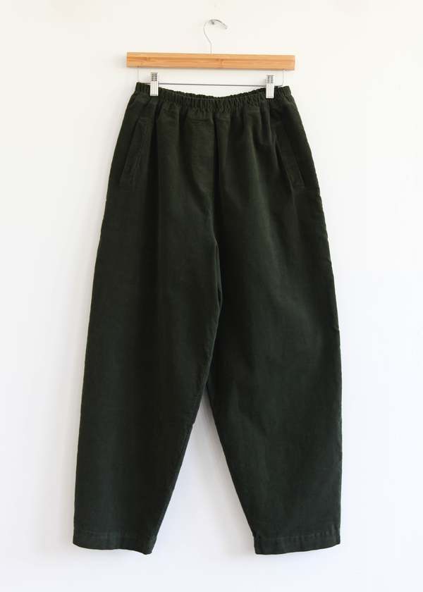 H+ Hannoh Wessel Petra Velvet Pants - Olive | Garmentory