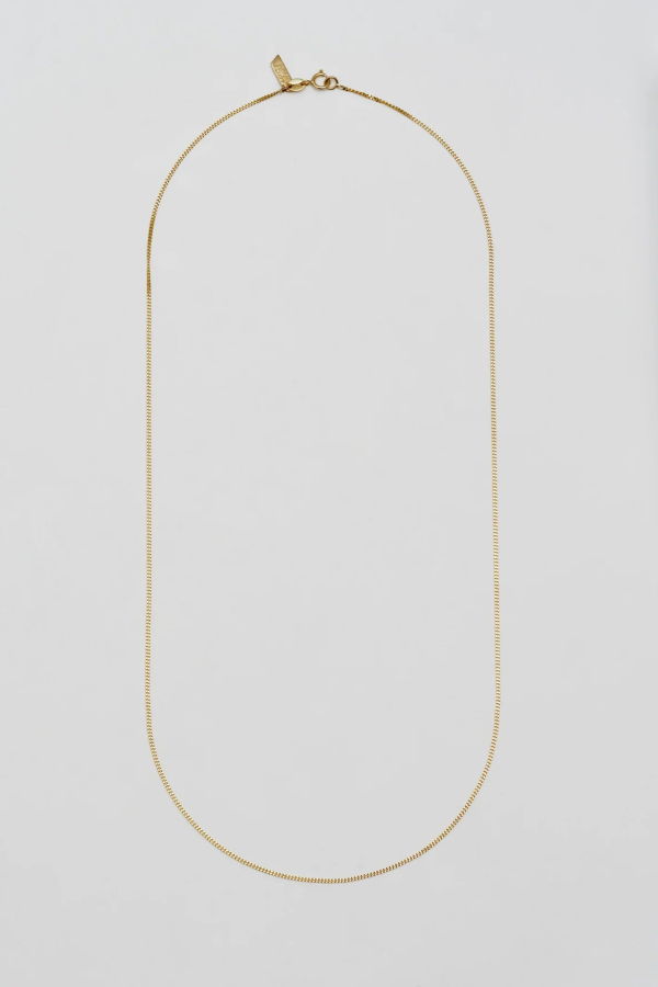 Loren Stewart Thin Curb Chain Necklace