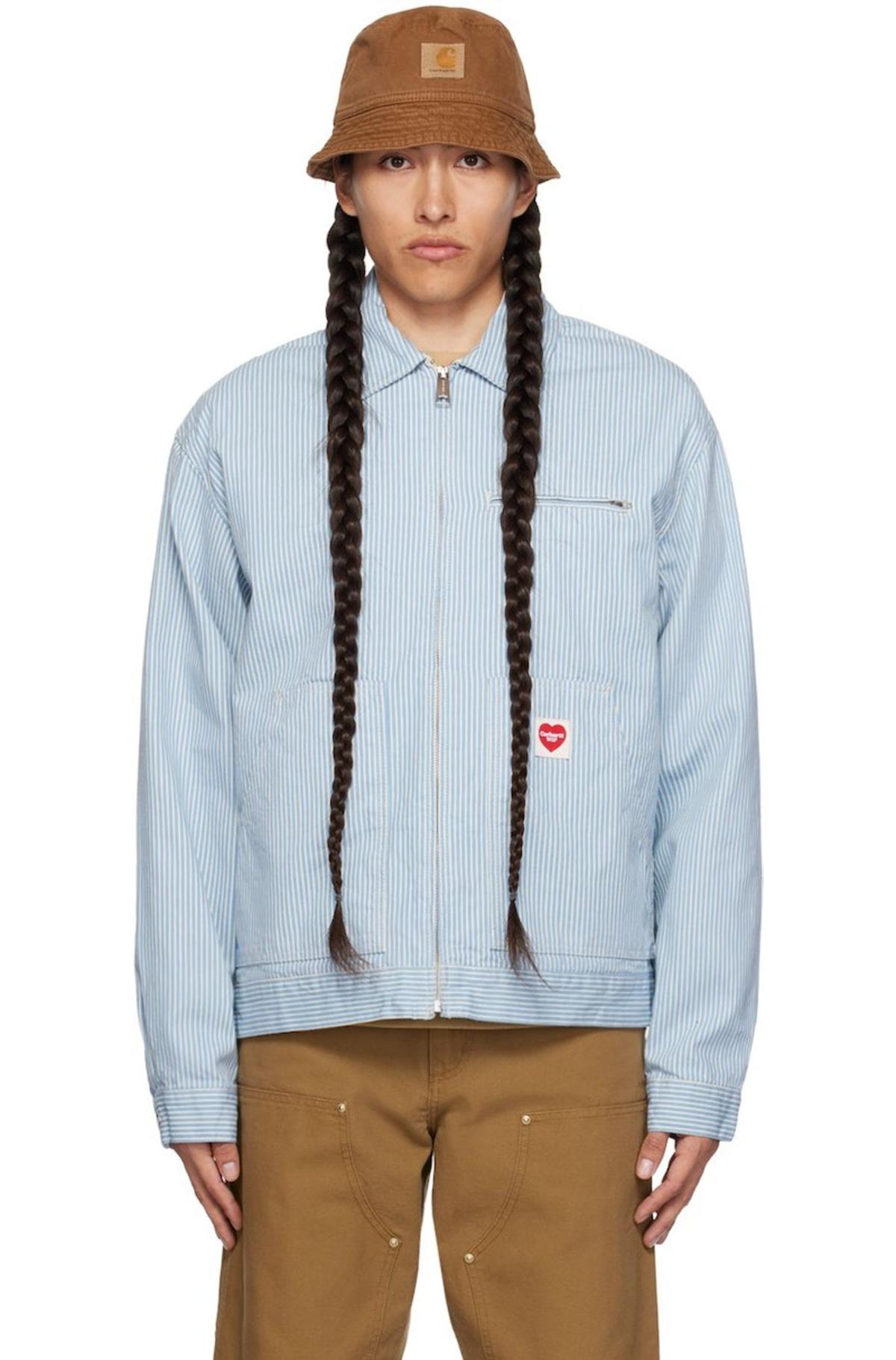 Carhartt Work In Progress Terrell Jacket - Blue/White | Garmentory