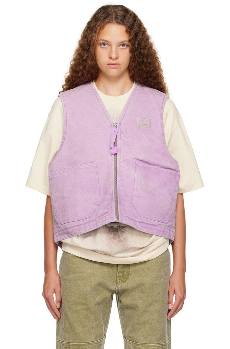Acne Studios Faded Vest - Purple | Garmentory