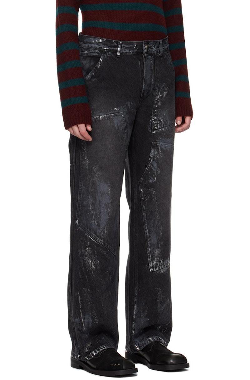 【関税込み】Andersson Bell ブラック Ghentel ジーンズ Andersson Bellのブラック Ghentel ジーンズがセール中