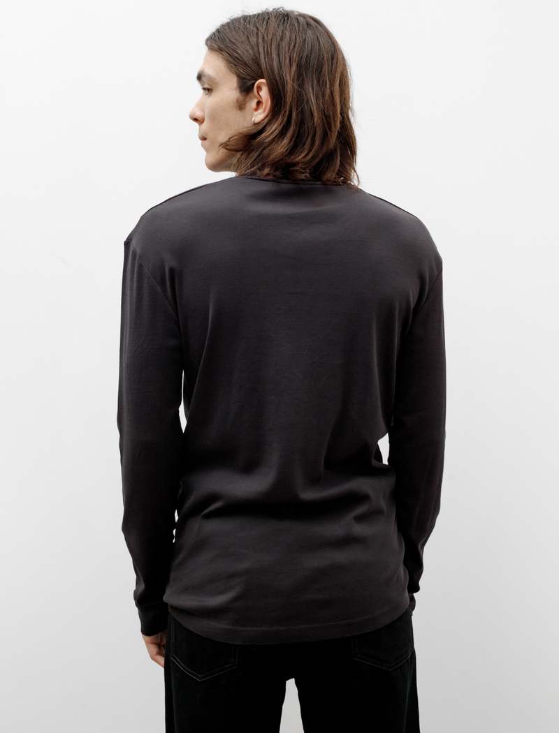 トップス LEMAIRE RIB TURTLENECK SQUID INK Lemaire Long Sleeve Rib Turtleneck - Squid Ink | Garmentory