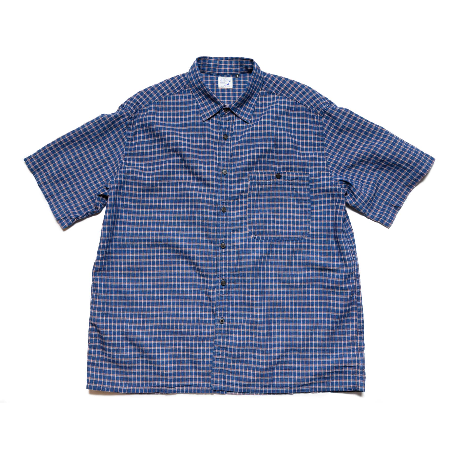 シャツ IONSEOUL S Linen Check Half Shirt LINEN CHECK HALF SHIRTS - ARCANE FUNK | 60% - Asian Fashion