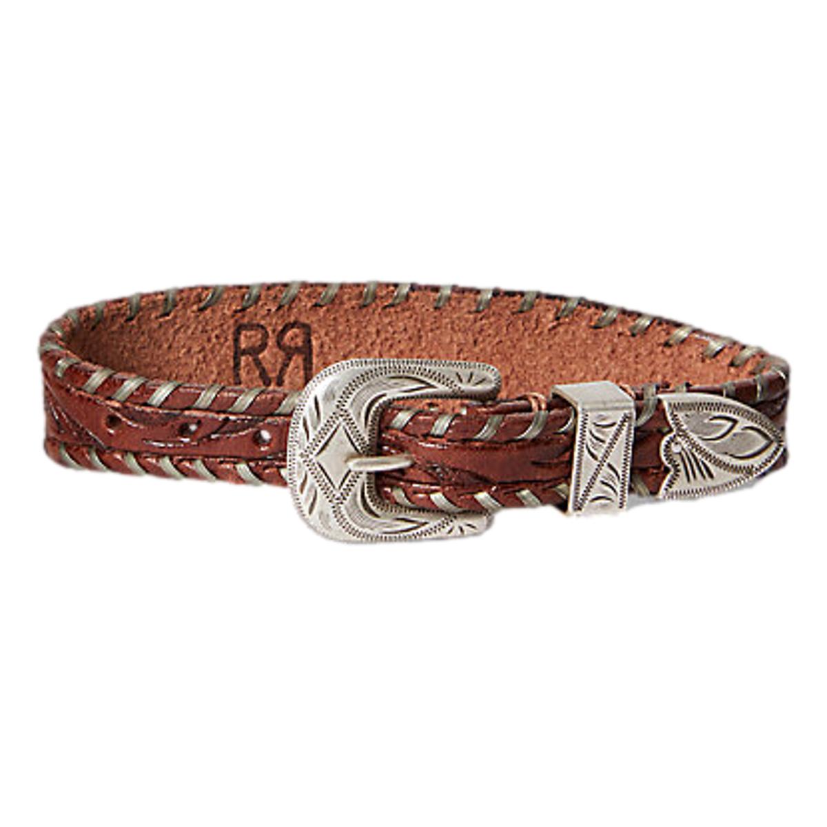RRL Hand-Tooled Leather Bracelet | Garmentory