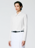 Tibi Deeba Cupro Slim Shirt - Ivory - Thumbnail 2