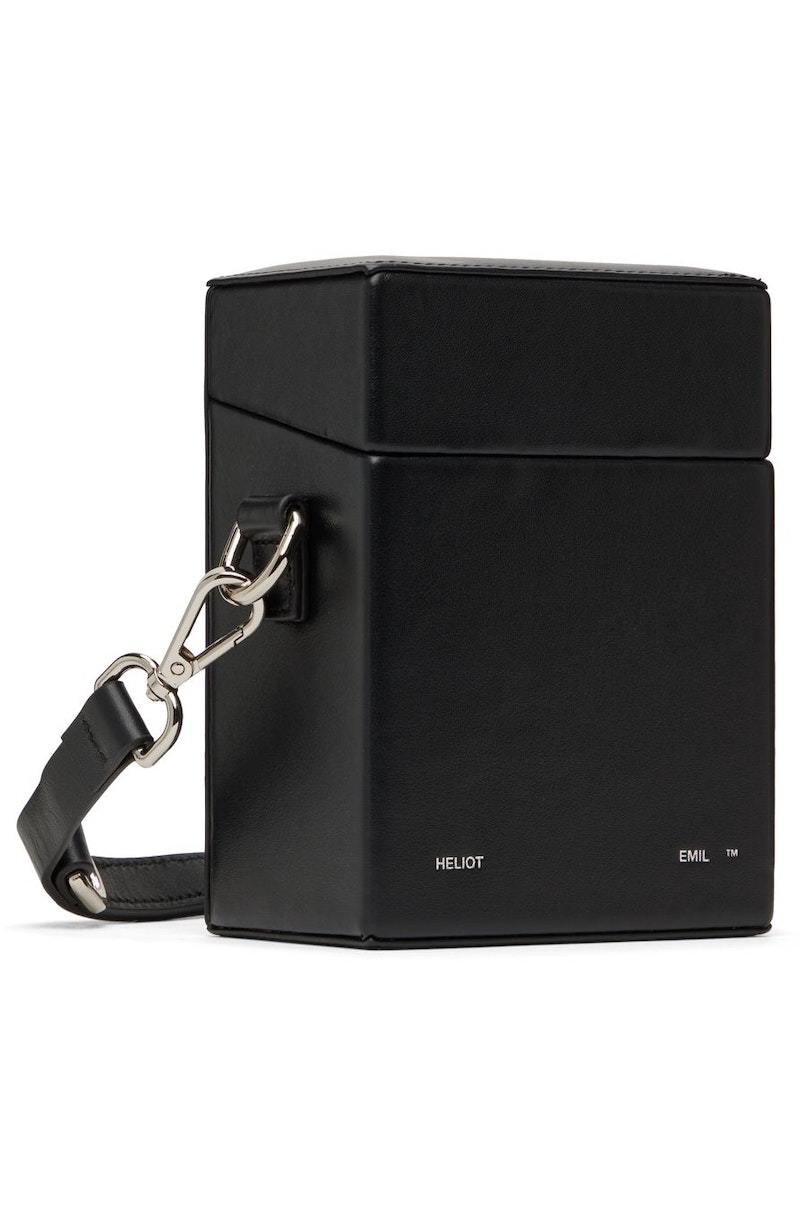 HELIOT EMIL ヘリオットエミル Strap Box バッグ Heliot Emil Strap Box Bag - Black | Garmentory