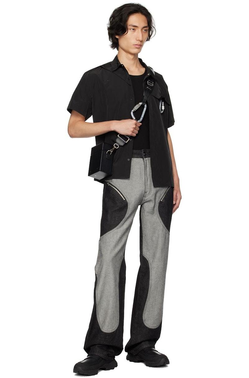HELIOT EMIL ブラック ボディバッグ HELIOT EMIL ++ PUMA X HELIOT EMIL BAG