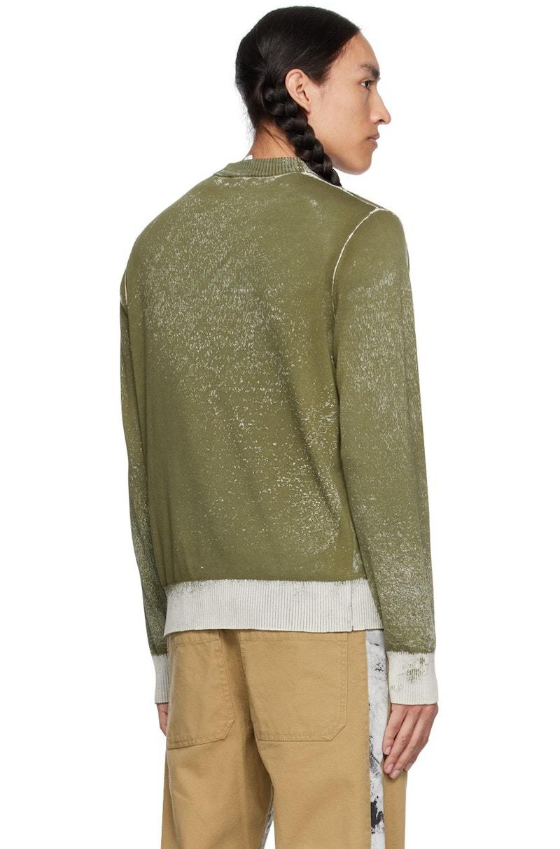 DIESEL K Larence B Sweater - Green | Garmentory