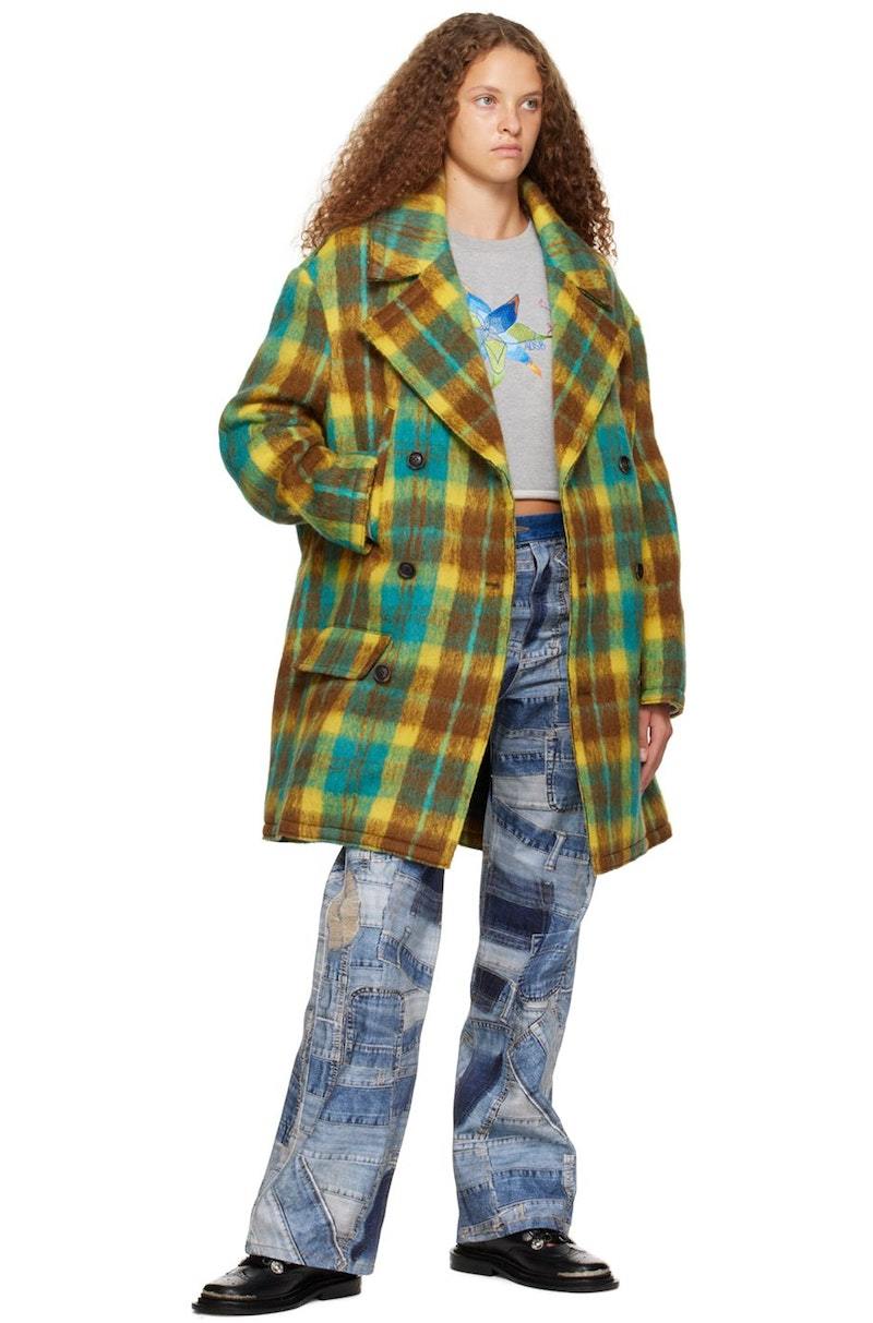 ANDERSSON BELL Crazy Flower Long Sleeve T-Shirt - Gray