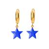 MATTER MATTERS Shining Star Earring - Cobalt/Bright Green - Thumbnail 5