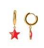 MATTER MATTERS Shining Star Earring - Red/Pink - Thumbnail 4
