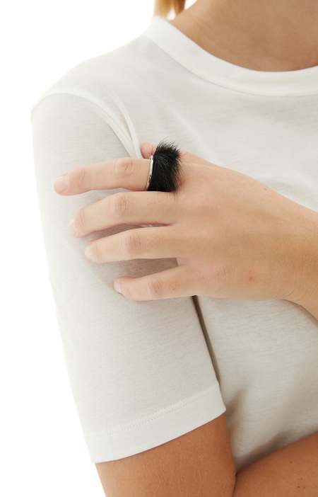 【送料&関税込】Jil Sander Brass Ring With Braided Detail Jil Sander Brass Ring With Braided Detail | italist | REVERSIBLE
