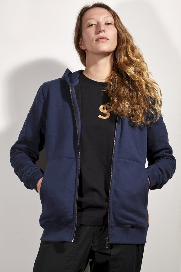 Unisex Basus Sweat Hoodie - Navy Unisex Basus Sweat Hoodie - Navy