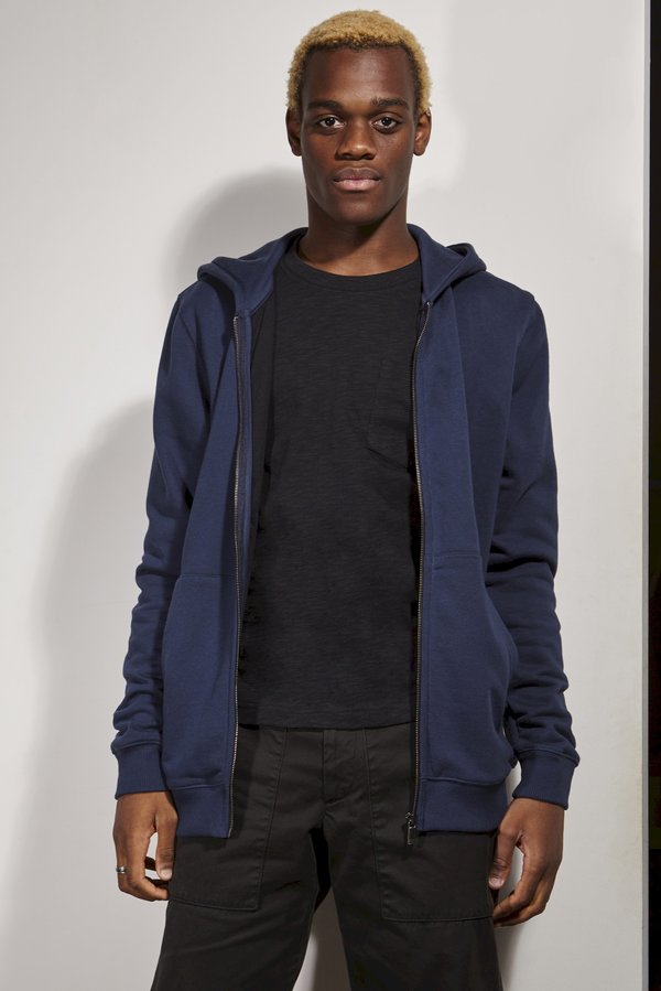 Unisex Basus Sweat Hoodie - Navy Unisex Basus Sweat Hoodie - Navy