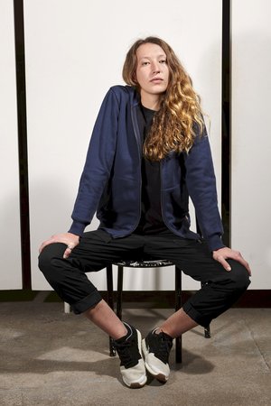 Unisex Basus Sweat Hoodie - Navy Unisex Basus Sweat Hoodie - Navy