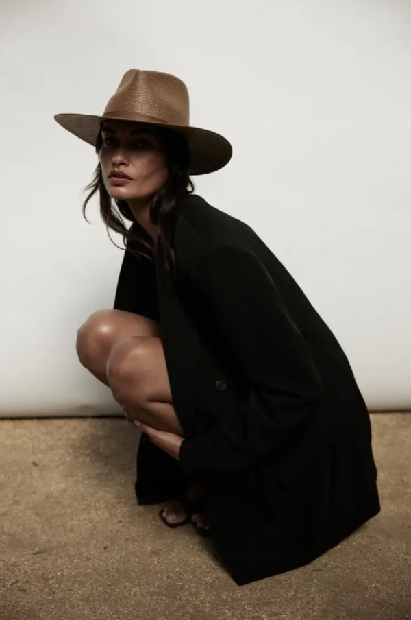 Janessa Leone Sherman Hat - Brown | Garmentory display picture 1