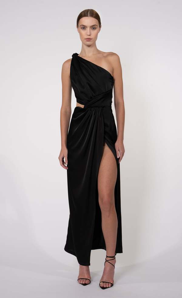 celine one shoulder dress Celine