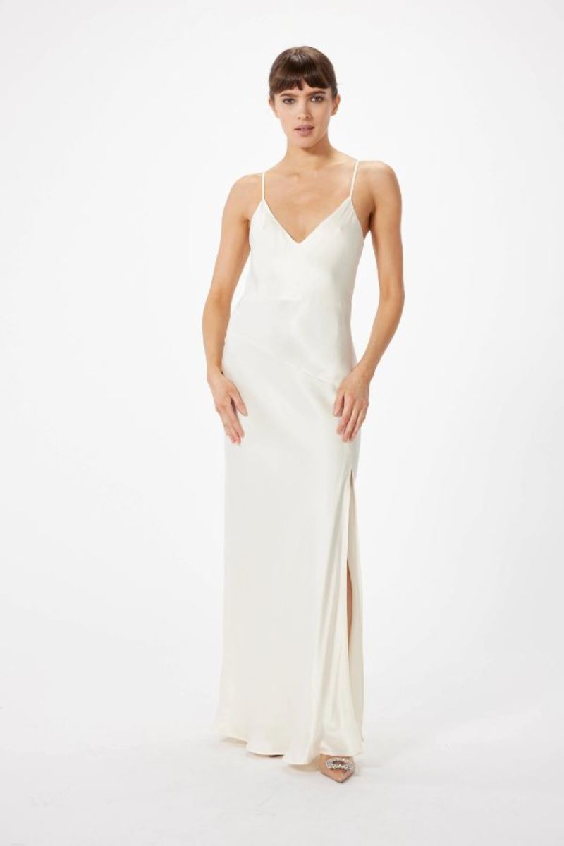 Sophie Rue Ella Satin Dress - Ivory Sophie Rue Ella Satin Dress - Ivory
