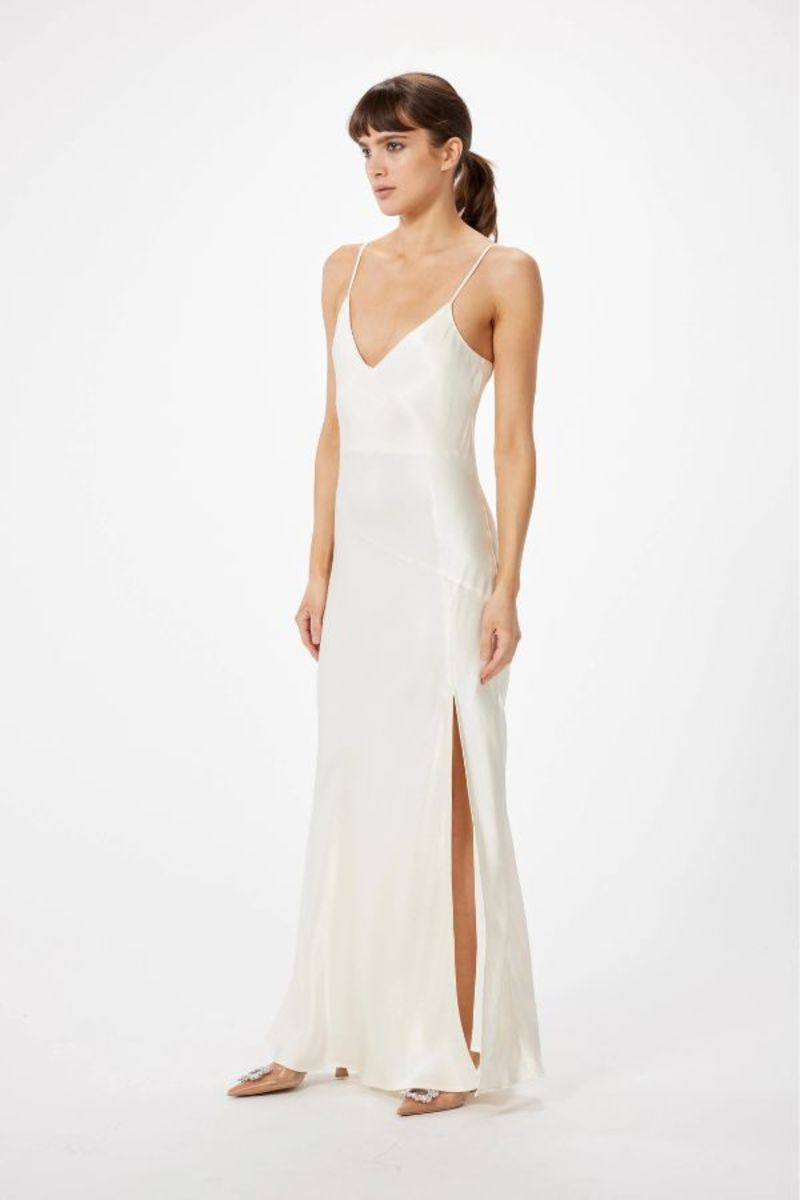 Sophie Rue Ella Satin Dress - Ivory Sophie Rue Ella Satin Dress - Ivory