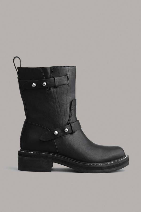 Rag and Bone RB Moto Boot Black Garmentory
