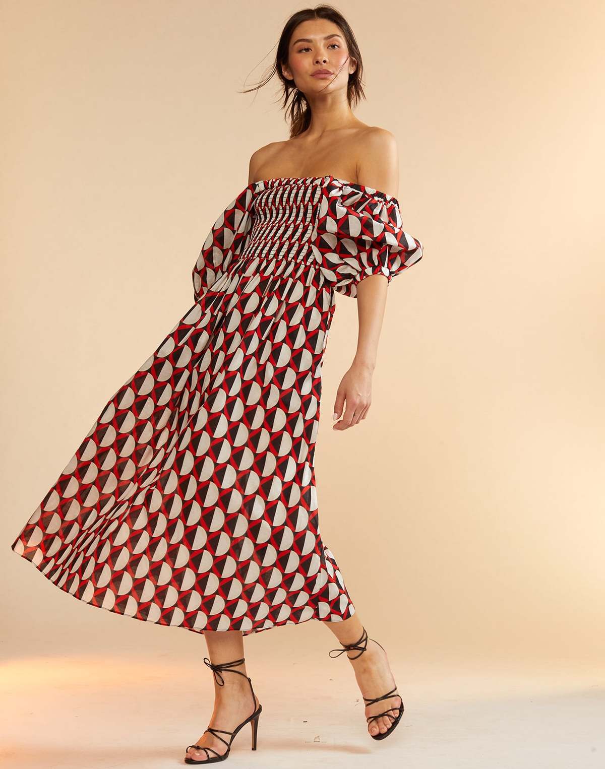 kookai becca midi dress Remy Midi Dress- Pink Peony- BAACALxBECCA – Baacal