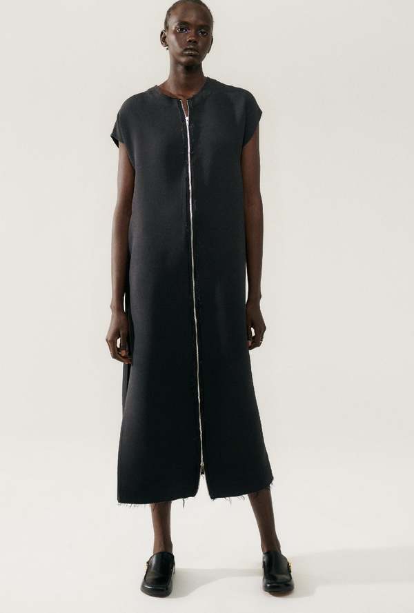 knee length dresses for ladies Brooklyn Merino Wool Reversible Dress