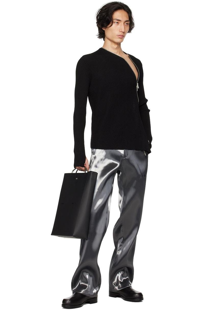 Heliot Emil Liquid Metal Trousers - Gray | Garmentory