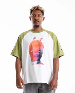 ミュージシャン PLEASURES X SONIC YOUTH ALIEN SHIRT XL PLEASURES X Sonic Youth Alien Camp Collar Shirt – Capsul
