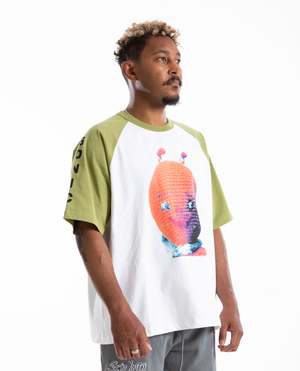 PLEASURES X Sonic Youth Alien Shirt - White | Garmentory