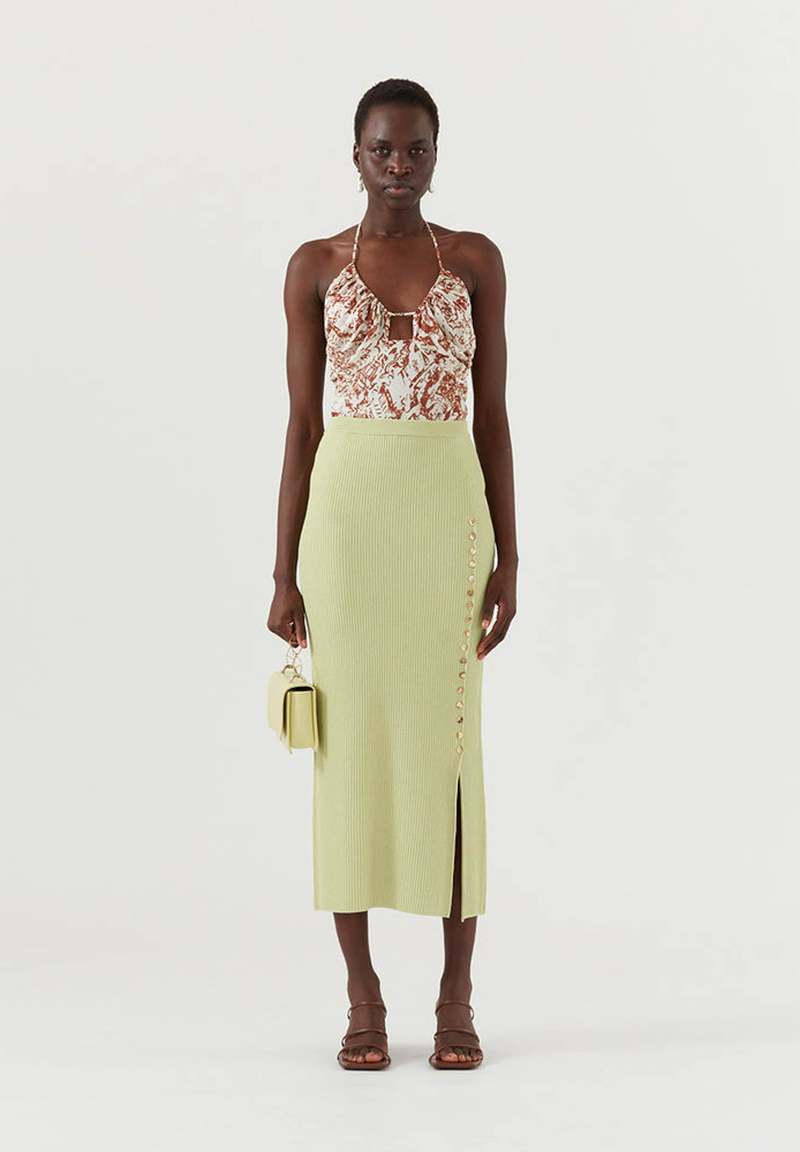 Rejina Pyo Suri Skirt - Green | Garmentory