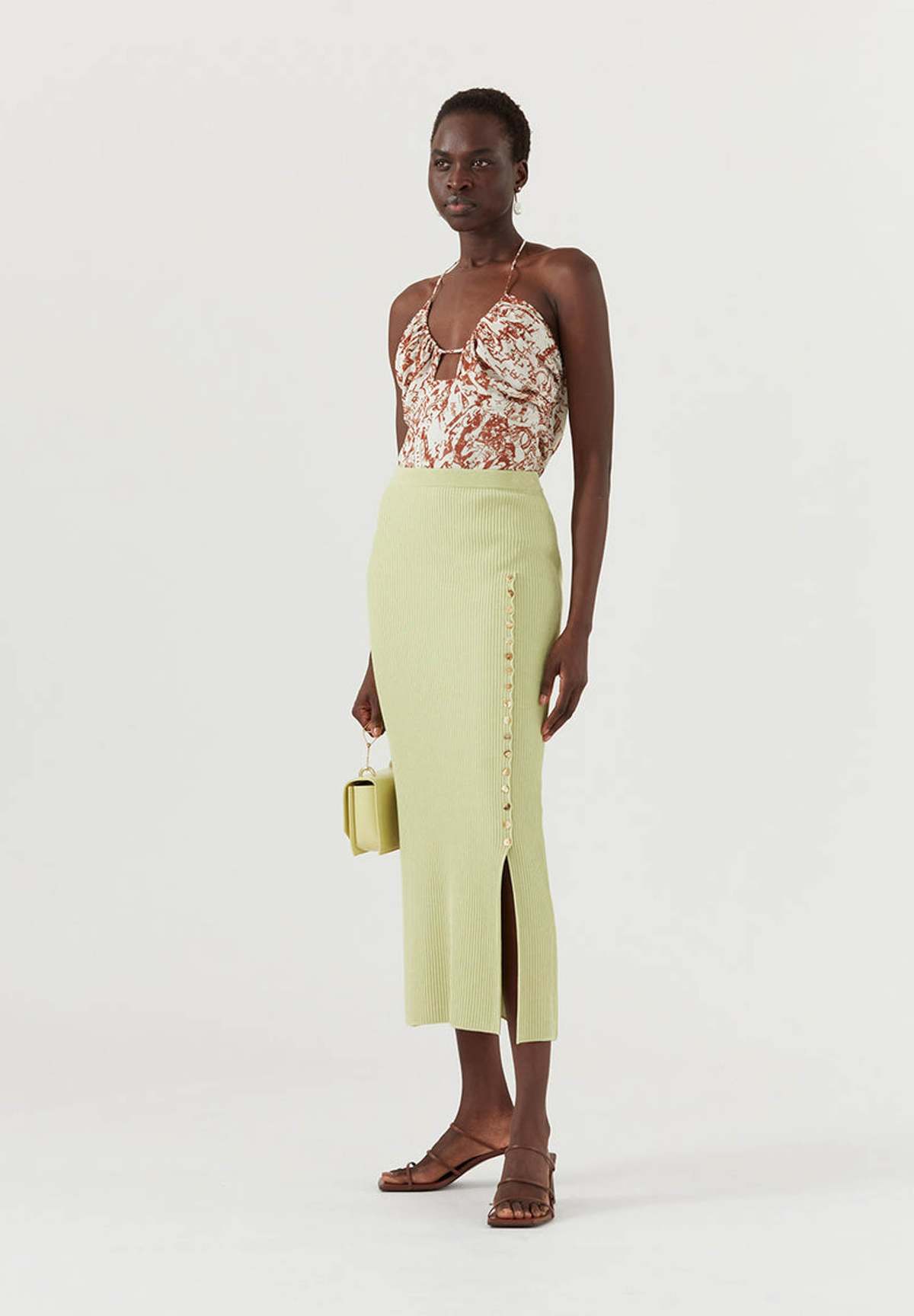 Rejina Pyo Suri Skirt - Green | Garmentory