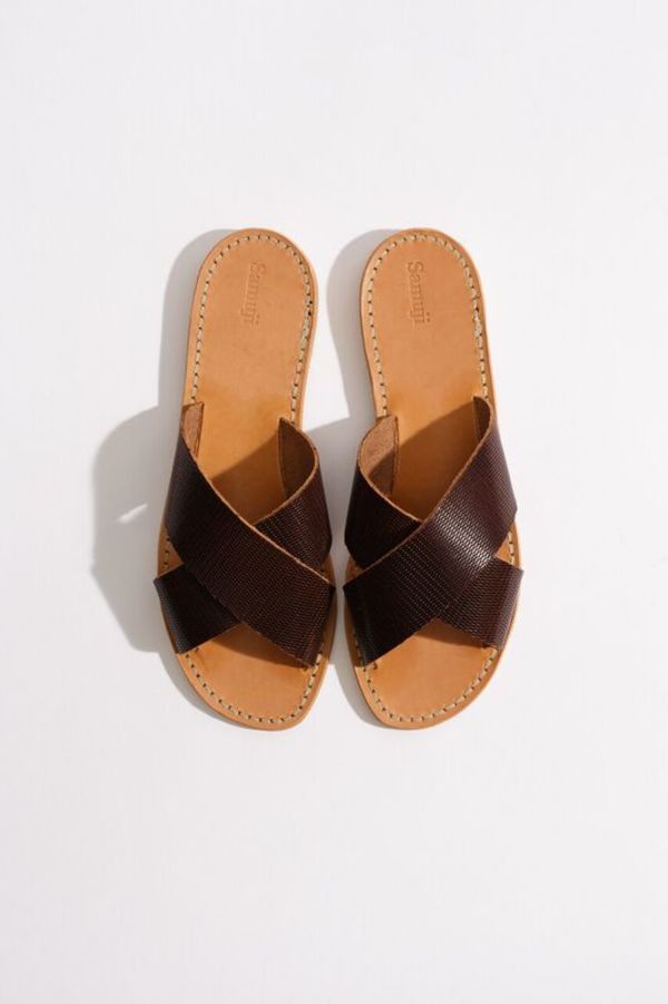 Samuji CROSS STRAP SANDALS Samuji CROSS STRAP SANDALS