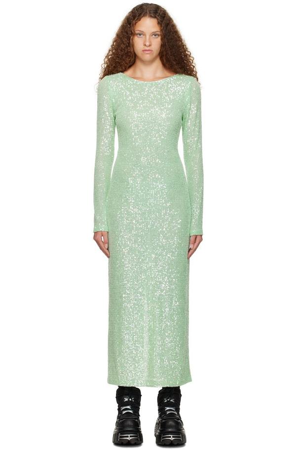 anna sui green dress [WW21614] Anna Sui