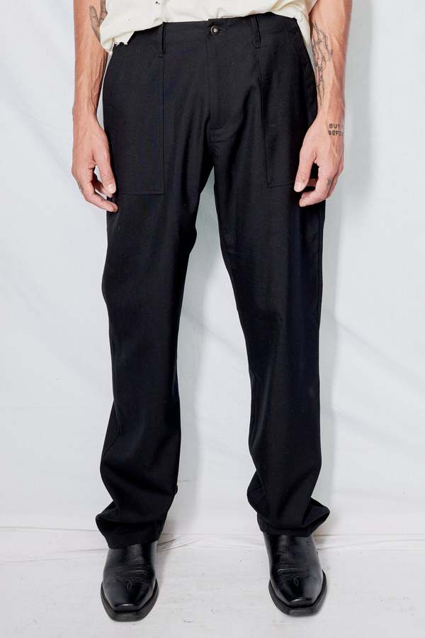 Assembly Suiting Vietnam Pant - Black Assembly Suiting Vietnam Pant - Black