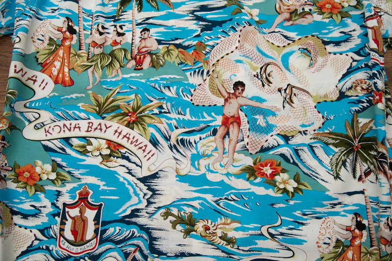 トップス Kona Bay Hawaii Aloha Shirt KONA BAY ALOHA Diamond Head Wine Vintage SHIRT 100%New Made