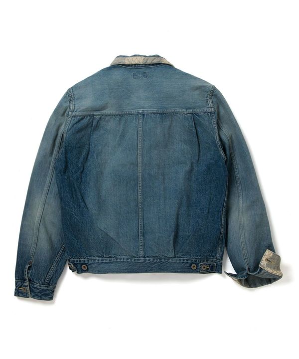Maru Sankaku Peke Patchwork Denim Jacket | Garmentory