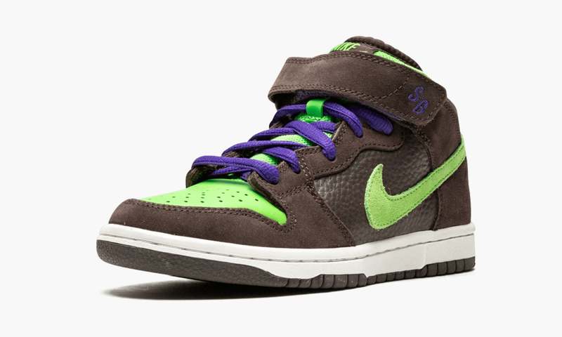 Nike SB Dunk Mid Premium Donatello - Baroque Brown/Radiant Green