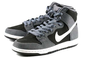 Nike SB Zoom Dunk High Pro - 854851 010 - Dark Grey | Garmentory