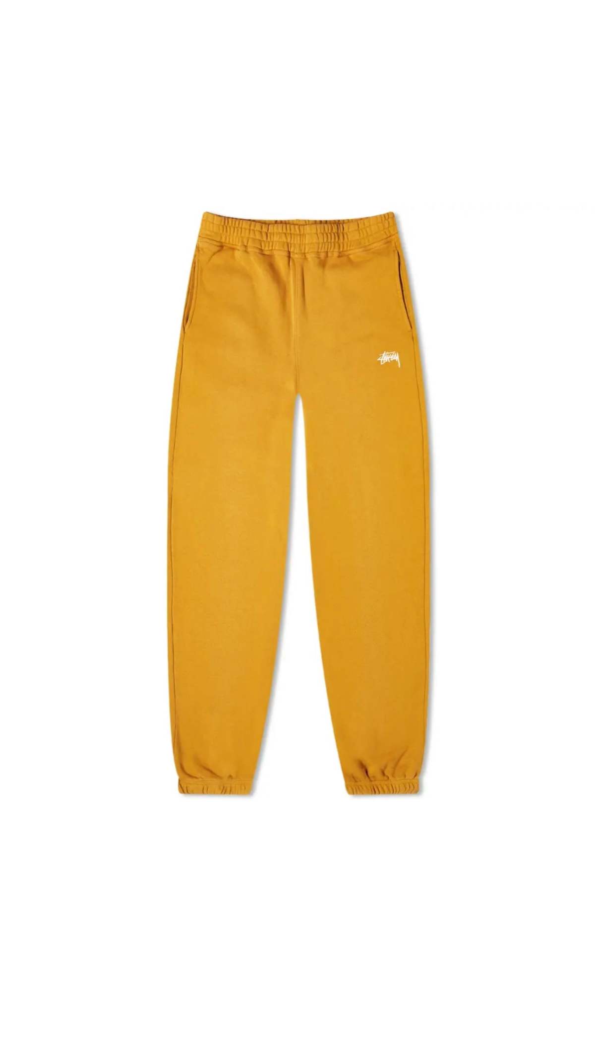 Stussy Stock Logo Sweat Pants - Rust | Garmentory