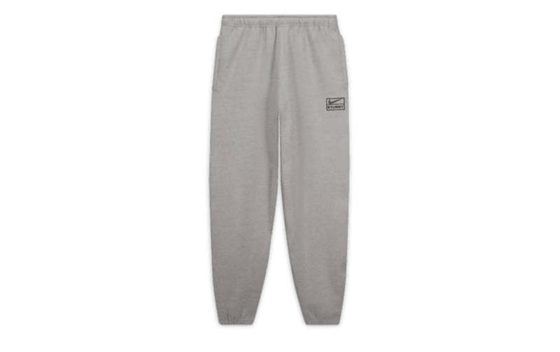 Nike★Nike x Stussy Washed Fleece Pants Grey★送料・関税込★ Stussy x Nike Washed Fleece Pant BLACK LIGHT BONE GREY