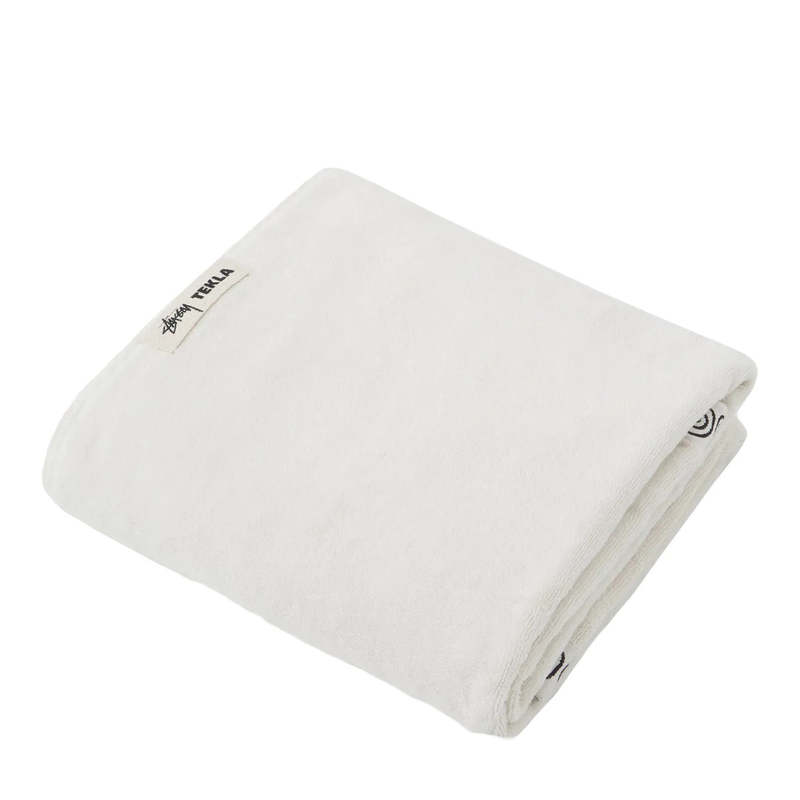 Stssy x TEKLA Bathsheet Beach Towel - Bone | Garmentory