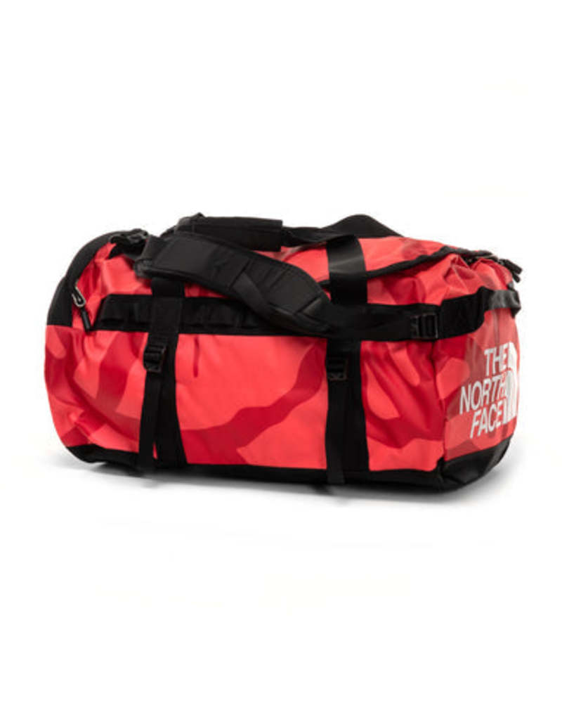 バッグ the north face kaws base camp duffel S KAWS x The North Face S Duffle Bag KW Ice Blue 86 Print