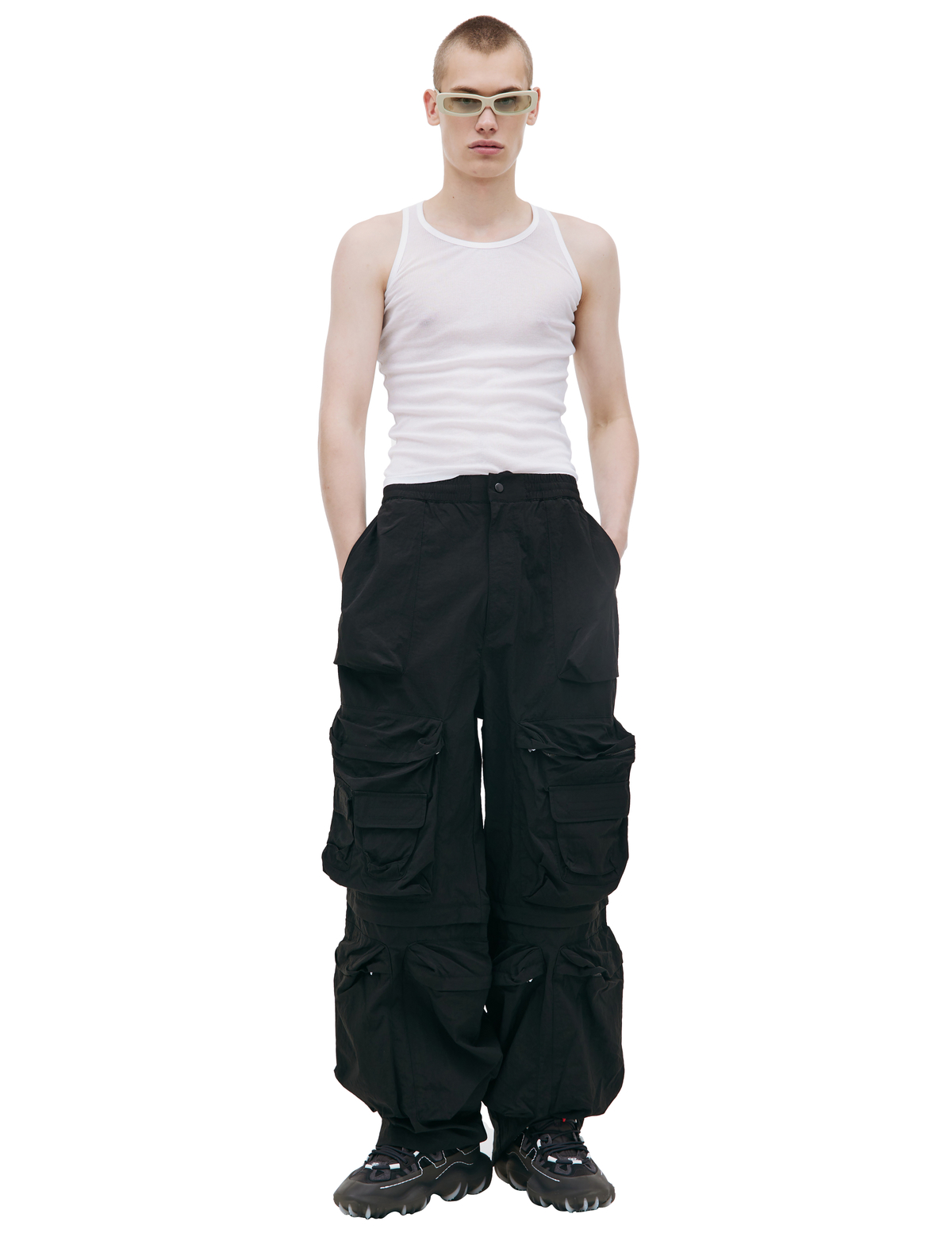 DIESEL P Staind Cargo Trousers - Black | Garmentory