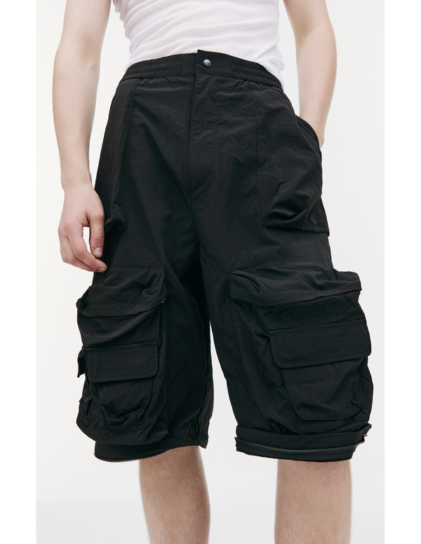 DIESEL P Staind Cargo Trousers - Black | Garmentory