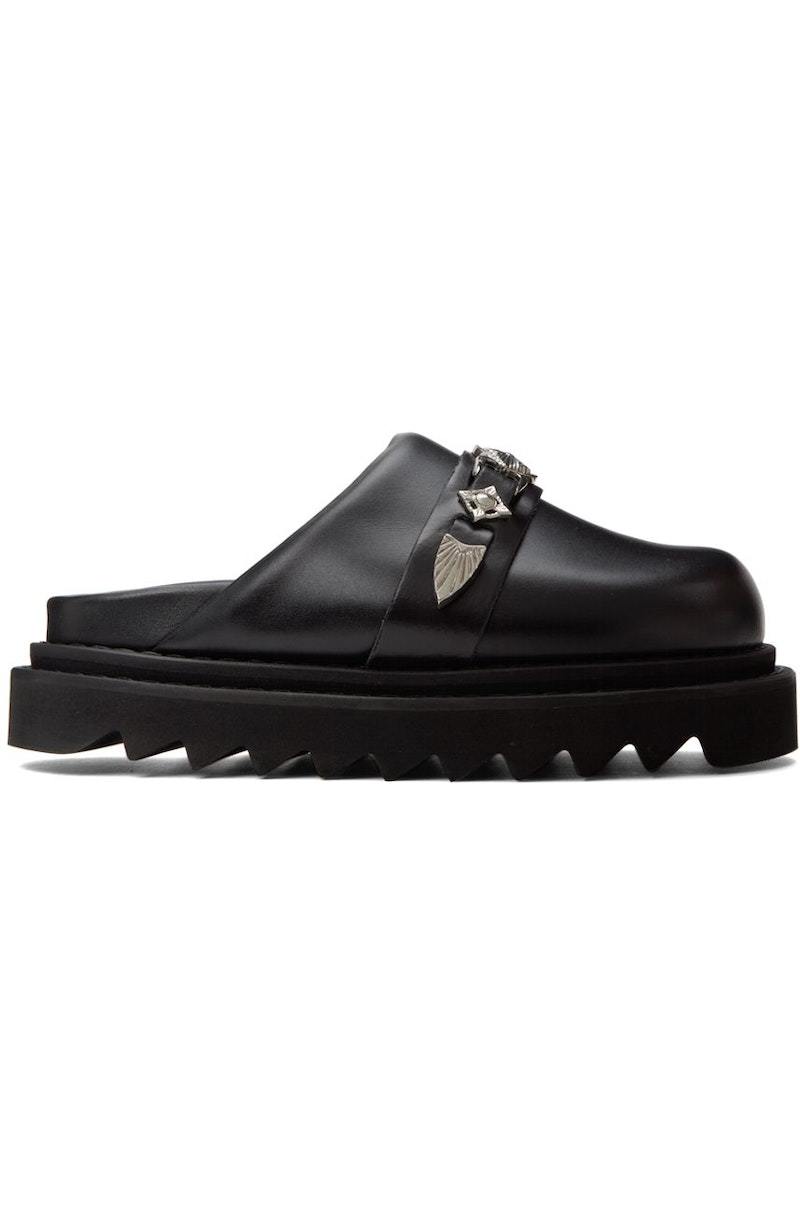 Toga Pulla SSENSE Exclusive Hardware Loafers - Black | Garmentory