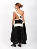 Issey Miyake Square Scheme Skirt - Black/White - Thumbnail 7