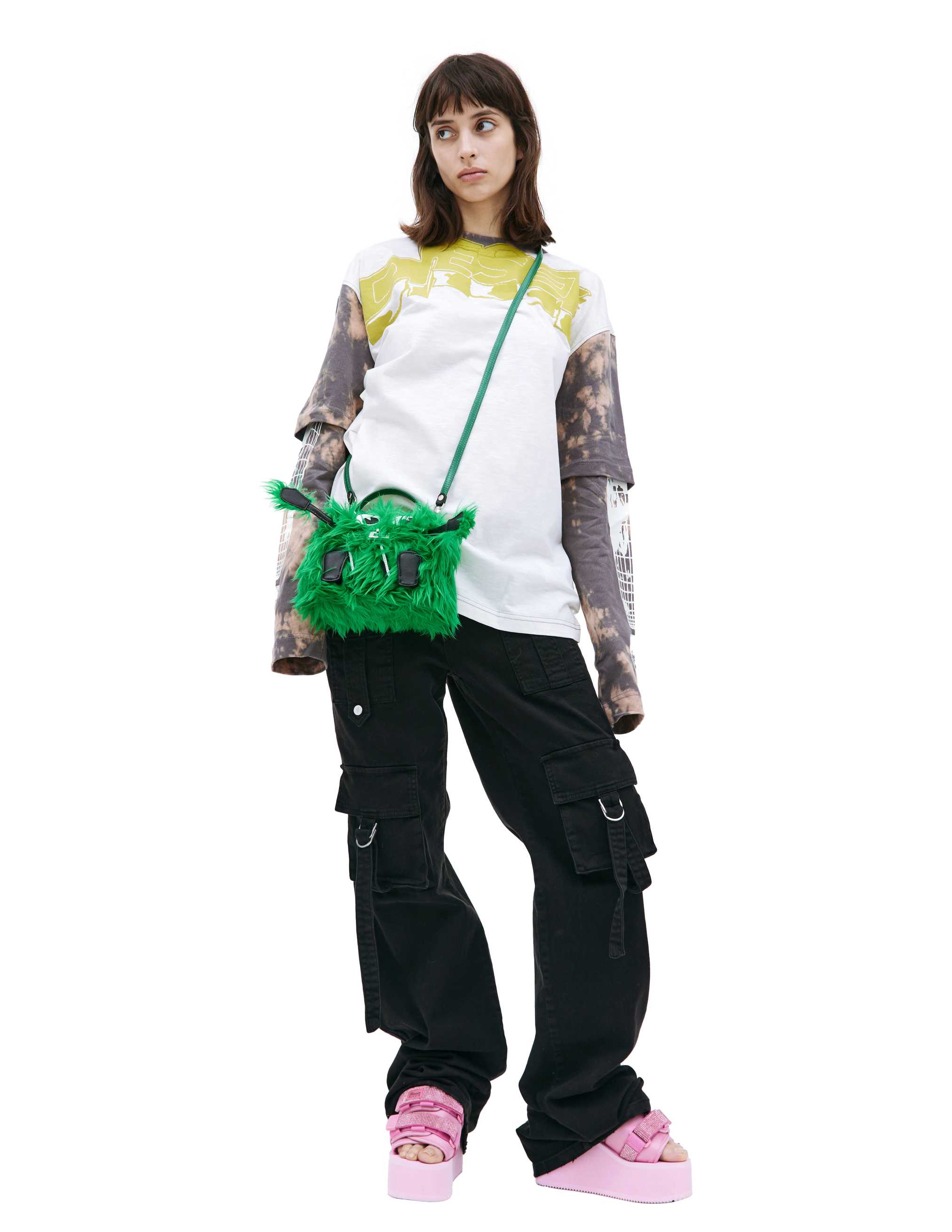 Readymade x Dr.Woo Furmonster bag - Green | Garmentory