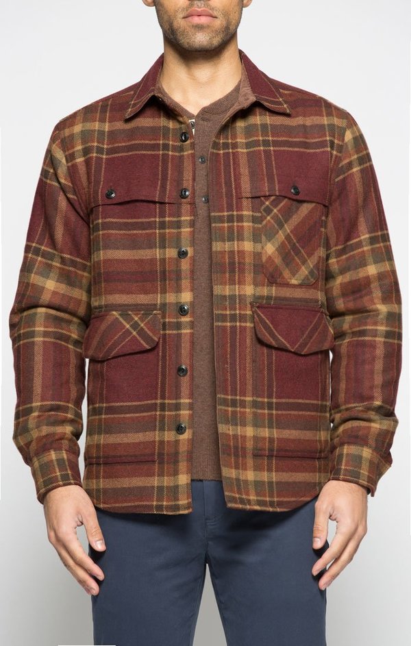Jachs Plaid Wool Blend Hunting Jacket Garmentory