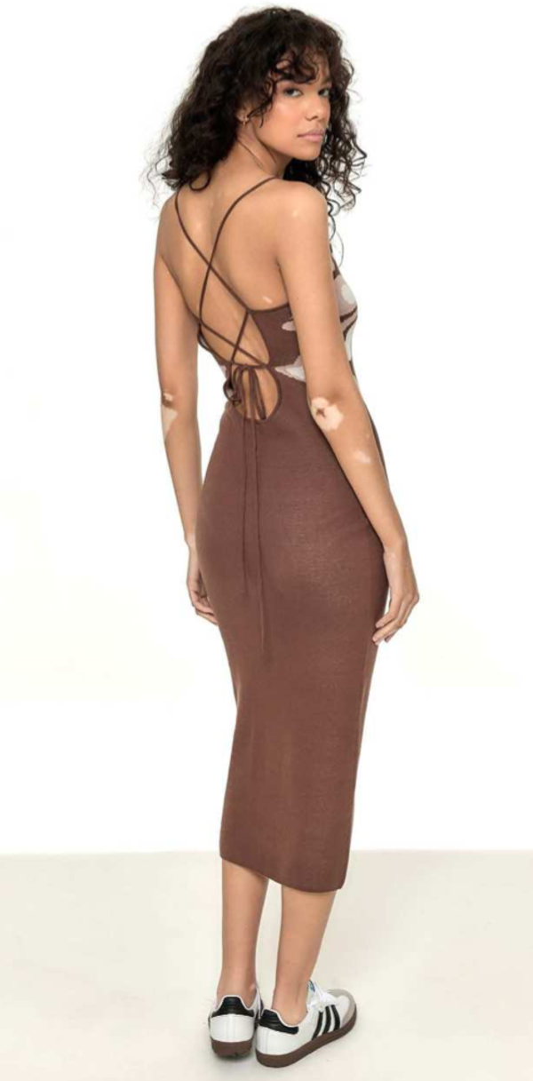 Shop Homme Femme Inc. Butterfly Knit Midi Dress Shop Homme Femme Inc. Butterfly Knit Midi Dress
