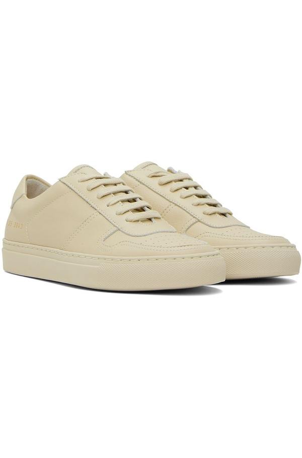 スニーカー COMMON PROJECT Women Sneakers 6142 0600 beige Common Projects Beige Suede Achilles Lace Up Sneakers Size